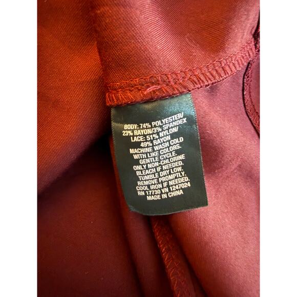 Red Dress By Mossimo Size Large - Picture 3 of 5